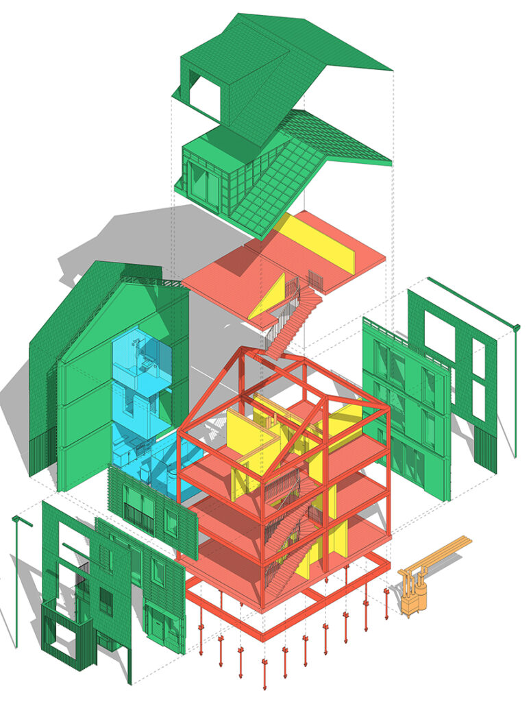 10 MawsonKerr Home of 2030 Exploded House Technical Diagram